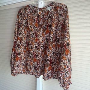 Madewell x Karen Walker Top Size small. 100% Silk